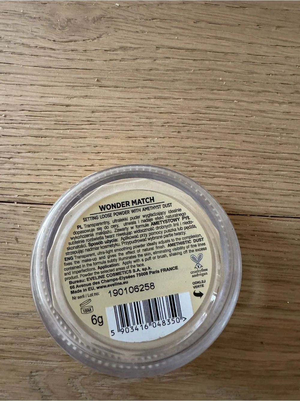 Wonder Match Translucent Loose Setting Powder